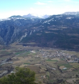 Visita guiada a Santa Fe: Organyà des de l'aire