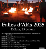 La baixada de falles d’Alàs es podrà seguir des de la plaça a temps real