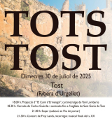 Els Camins com a xarxa de comunicació centraran la jornada “Tots a Tost”