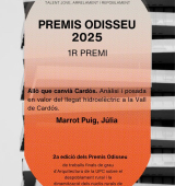 Un projecte sobre el llegat hidroelèctric a la Vall de Cardós guanya el Premi Odisseu 2025