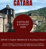Els càtars tornen a Castellbò amb tallers, visites, sopar i l’encesa de la vila