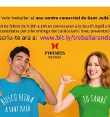 S'obre el període de selecció de persones de l'Alt Urgell per treballar al nou centre comercial de Sant Julià