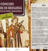 Una versió online del concurs Guillem de Berguedà substitueix el Festival Càtar a Josa de Cadí