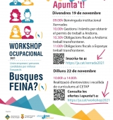 Tot a punt per a la setena edició del Workshoping Ocupacional de la Seu d'Urgell