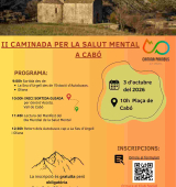 Cabó acollirà la segona Caminada per la Salut Mental de l’Alt Urgell 