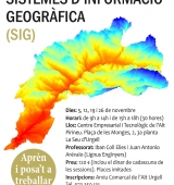 S’obre la inscripció al curs d’introducció als sistemes d’informació geogràfica (SIG)