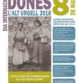 L’Alt Urgell commemorarà el Dia Internacional de les Dones amb diversos actes culturals i reivindicatius