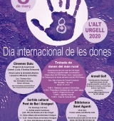 L’Alt Urgell commemorarà el Dia Internacional de les Dones amb diversos actes culturals i reivindicatius