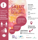 Es reprenen les atencions presencials a l'Espai de Salut Sexual de l'Oficina Jove de l'Alt Urgell