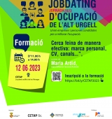 Jornada d’ocupació a l’Alt Urgell per posar en contacte empreses del territori i persones demandants de feina