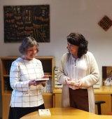 La presidenta del Parlament, Anna Erra, visita el Consell Comarcal de l’Alt Urgell