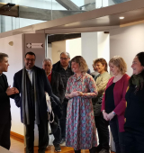 Visita institucional del bisbe d'Urgell al Consell Comarcal
