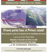 El cicle “Desenterrant el passat” programa xerrades a cinc municipis de l’Alt Urgell