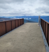 Ja està operatiu el balcó de cel de la Creu de Guils, de la xarxa de senders Camina Pirineus