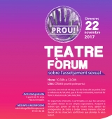 Teatre fòrum a Oliana amb l’obra “Prou!”, que aborda el tema de l’assetjament sexual