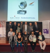 La família Fàbrega d’Argestues rep el premi Solar 2013 per la seva aposta per les energies renovables