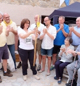 El president de la Generalitat, Quim Torra, assisteix al Festival Càtar a Josa de Cadí