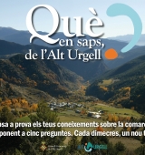 El Consell Comarcal posa en marxa el joc online “Què en saps, de l’Alt Urgell?”