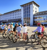 Les escoles de la Seu d’Urgell acullen uns tallers per al foment de l’ús de la bicicleta