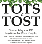 Els pobles abandonats del Pirineu centraran la jornada “Tots a Tost”