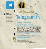 Taller gratuït sobre funcionament de Telegram adreçat a persones a partir de 65 anys 