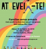 Oliana acollirà el taller “Famílies sense armaris”, sobre diversitat sexual i de gènere