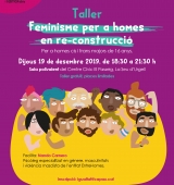 S'organitza a la Seu d'Urgell un taller de feminisme per a homes en re-construcció