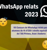 Hanna Stasans guanya el concurs literari transfronterer WhatsApp-Relats 