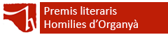Premis literaris homilies d'Organyà